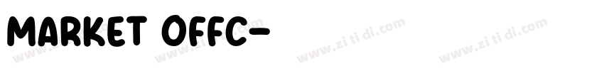 market offc字体转换